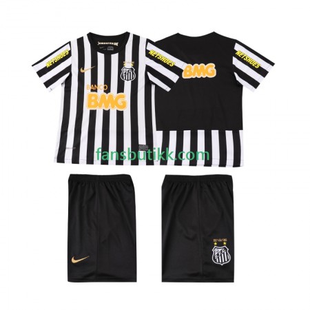 Fotballdrakt Santos 2013 Barn Retro Bortetrøye Kortermet